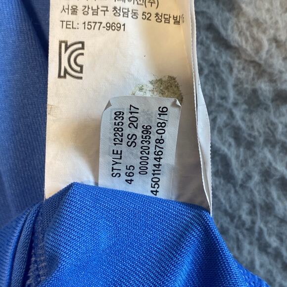 Under Armour Mens Shirt XL Heatgear Crew Neck Blue Casual Athleisure Adult - Picture 12 of 16